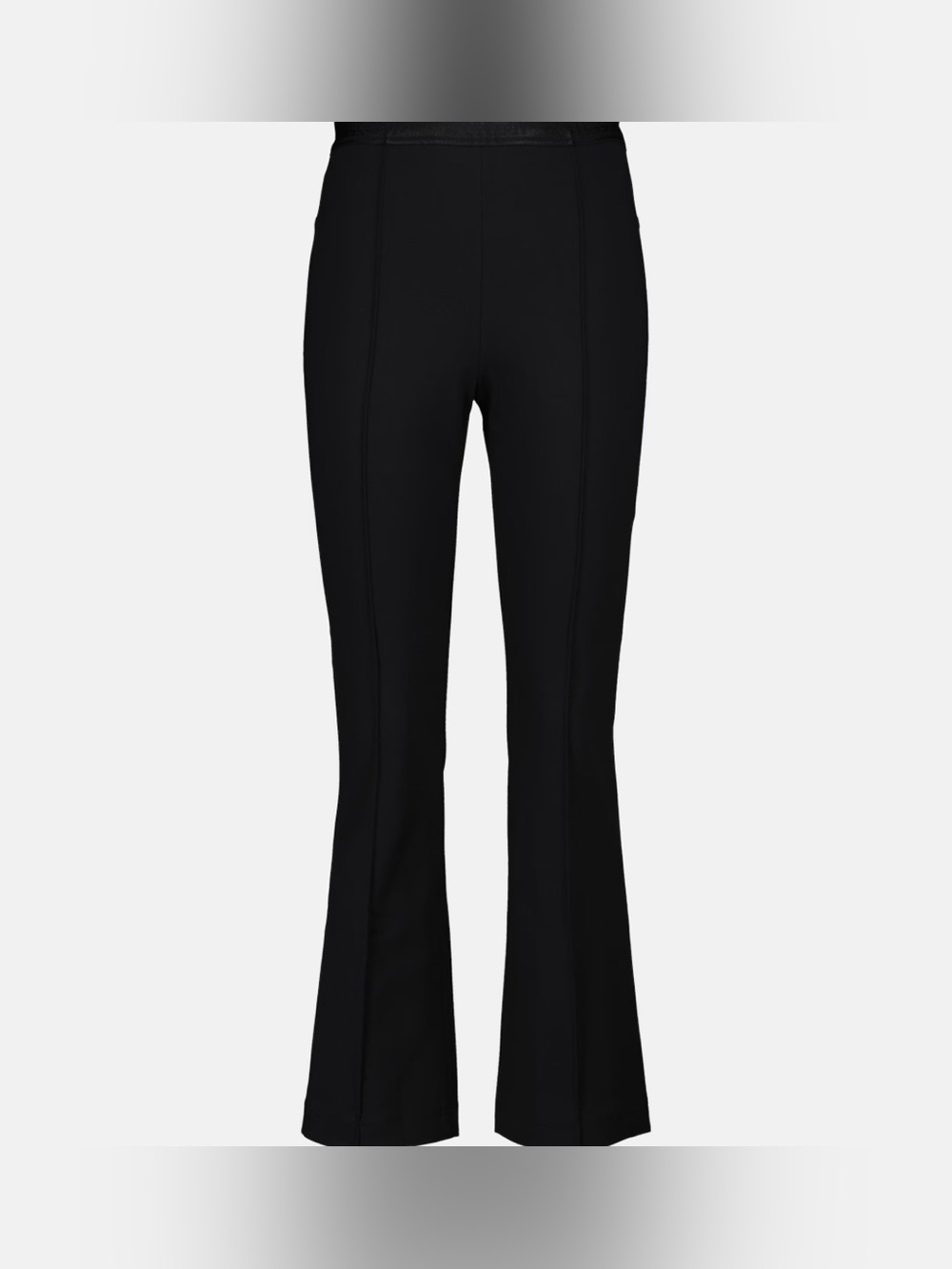 Wolford The Grazia Pant Black Boot-Cut Flare Pants Luxury Classic $425